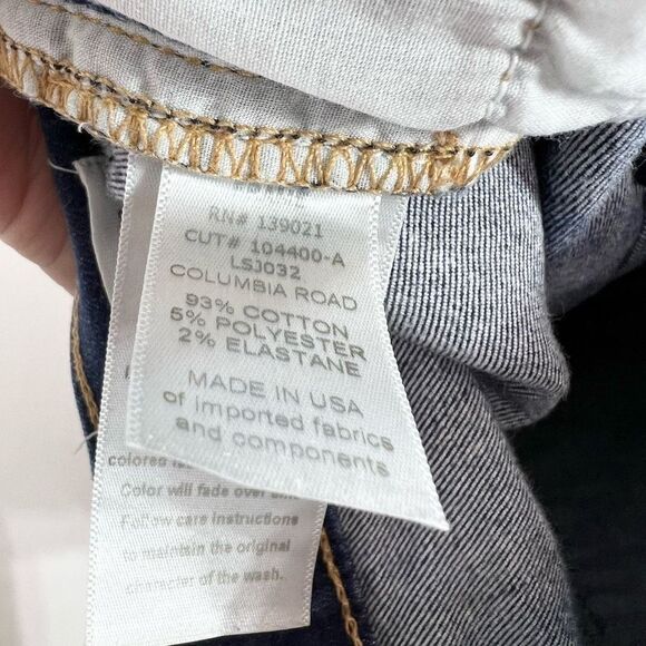 Frame Skinny Jeans Women's 26 Dark Blue Le Skinny Mid Rise Ankle Stretch Denim - Picture 7 of 10